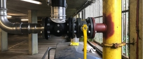 Hot tapping in west horsham county council offices by IPS Pipefreezing for Polar Planets