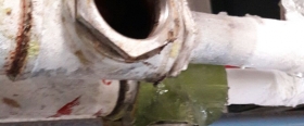 pipefreezing 150mm cooling water mains