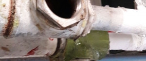 pipefreezing 150mm cooling water mains